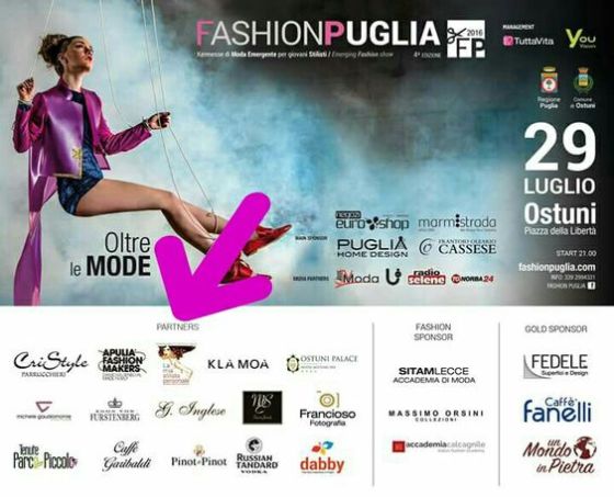 Annalisa Colonna -Stilista personale partner di Fashion Puglia 2016