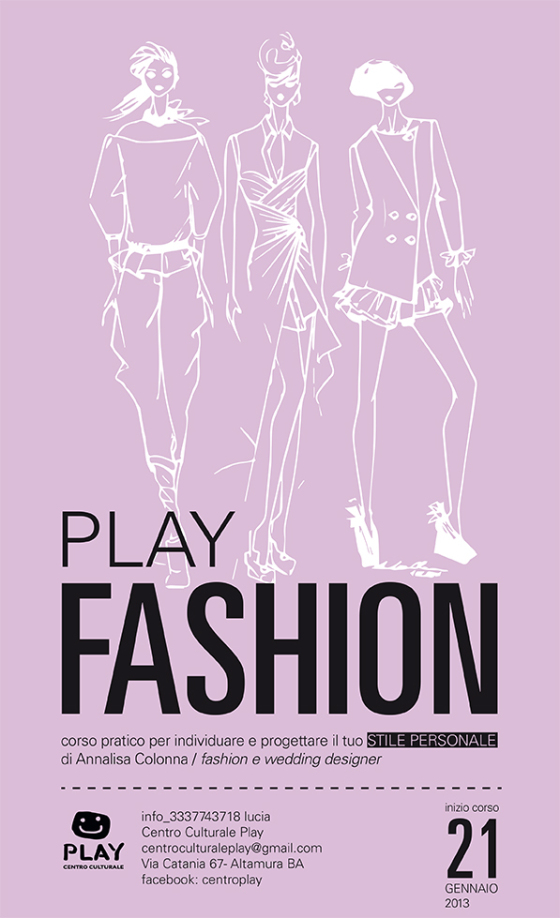 Play Fashion - Corso Pratico di moda e stilismo di Annalisa Colonna